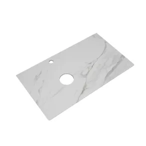 Столешница Diborg Elise 90 см, левая, цвет Монте Тиберио белый, 79.7416