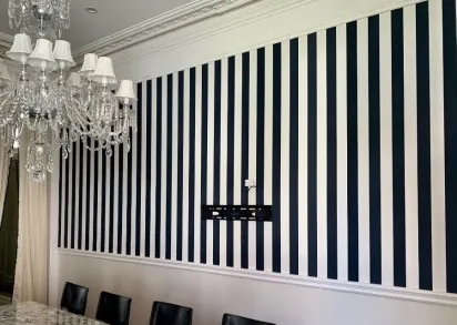 Обои Ralph Lauren Signature Stripe Library PRL026-23