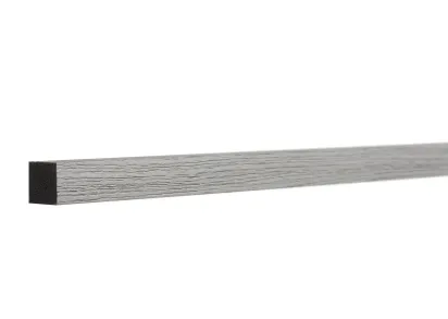 Рейка/Молдинг 622-80(SH) DD, полиуретан ,размер: длина 3000 мм., ширина 20 мм., высота 20 мм.,Россия