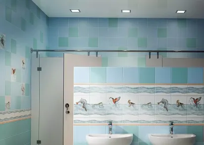 Плитка VT/A471/5009	Декор Чудо-озеро 4 20x20