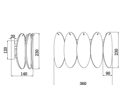 Настенный светильник Freya Demure FR5189WL-02CH