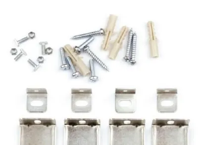 Комплект настенно-потолочного крепления для светодиодных панелей Uniel UFL-F02 Silver UL-00000422