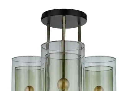 Потолочная люстра 33 ИДЕИ CHN900.03.AMB17.ABL-M05TG