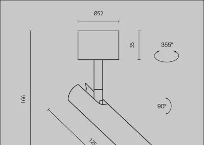 Светодиодный спот Maytoni Technical Focus T C141CL-L125-6W4K-B
