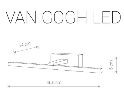 Подсветка для зеркал Nowodvorski Van Gogh Led 9346