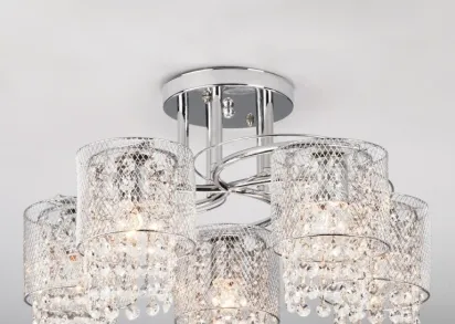 Потолочный светильник Eurosvet 30137/5 хром