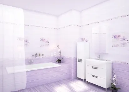 Плитка MC1J321DT Miracle сиреневый 5x44