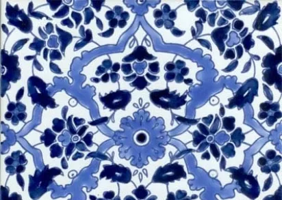 Плитка B00562T10010 ISPAHAN BLEU 20x20