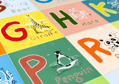 Плитка OS/A233/5110 Декор Зоопарк S матовый 20x20