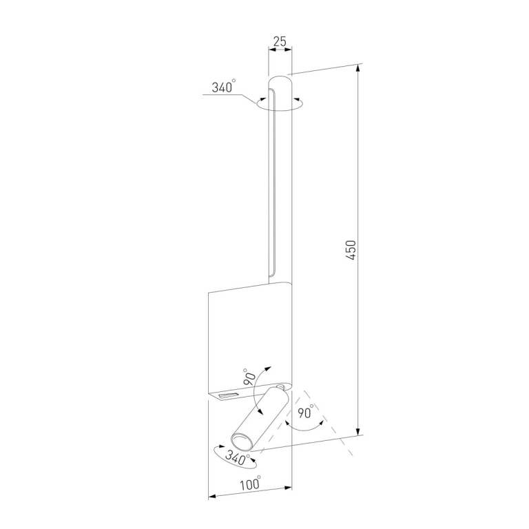 Бра Elektrostandard Sarca 40111/LED a066402